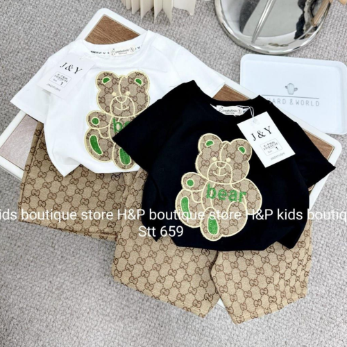 J&Y BEAR 2pcs set