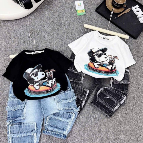 Snoopy Cruise Boys 2pcs set