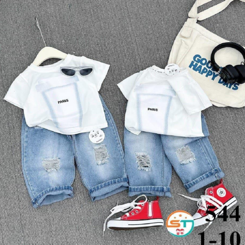 White Paris 2pcs set
