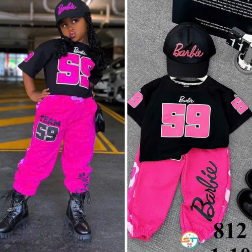 Barbie 59 pink and Black 2pcs set