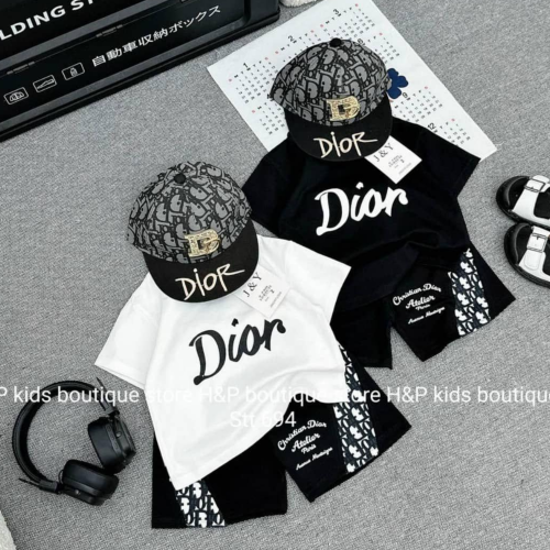 Dior 3pcs set with cap