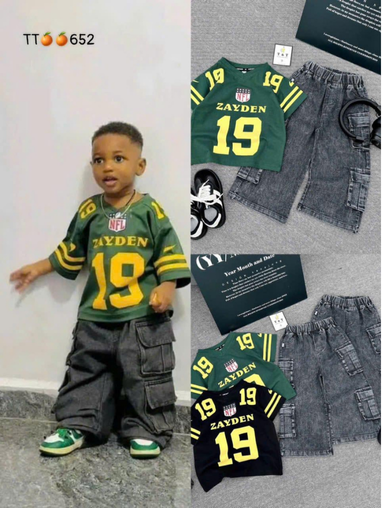 Green Jayden 2pcs set
